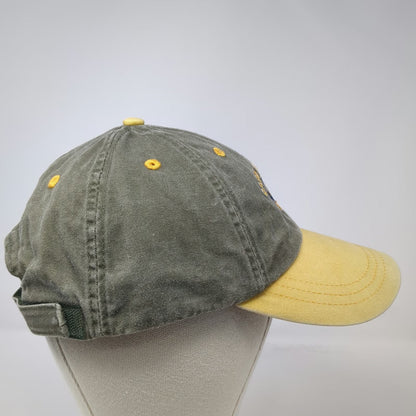 Yacht Club Baseball Cap Green Yellow One Size Cabo San Lucas Mexico Logo Hat