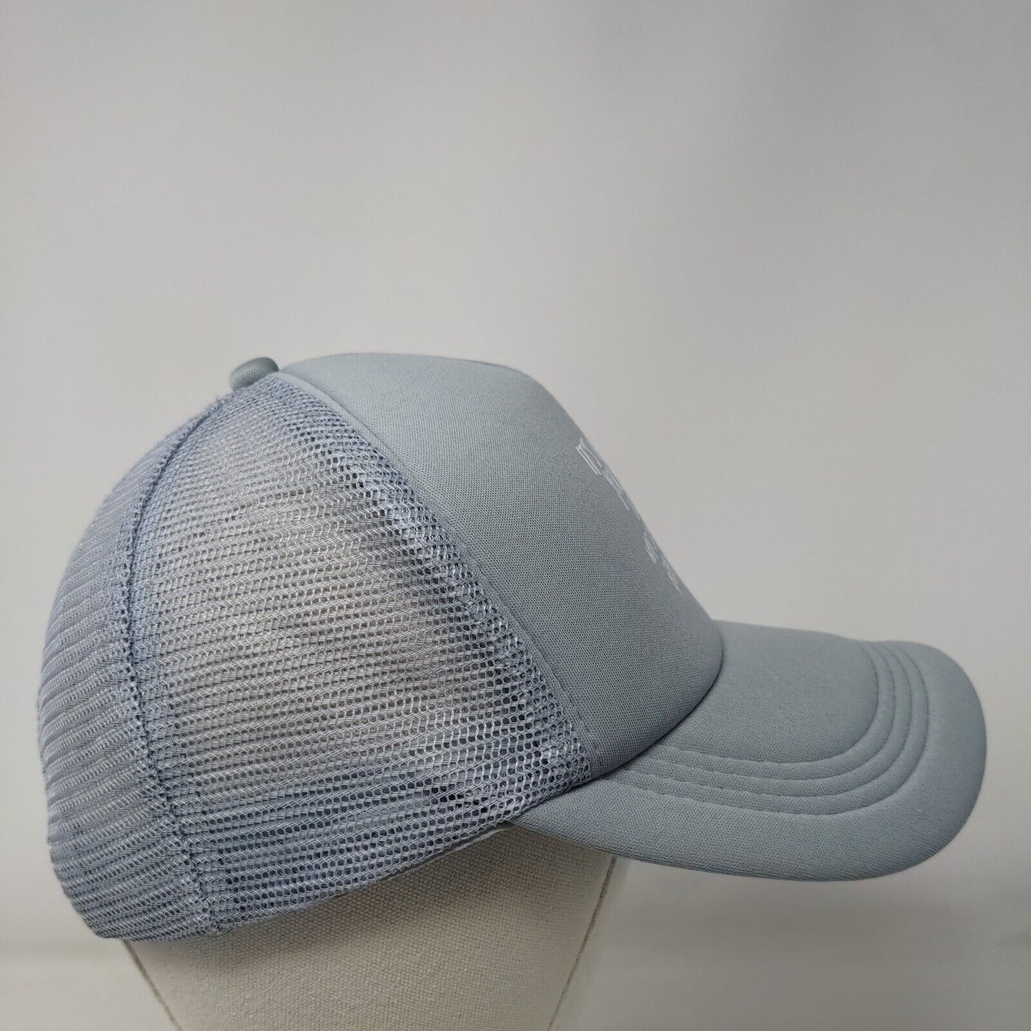 It's Okay If You Don't Like Me Snapback Trucker Hat Gray One Size Mesh Back