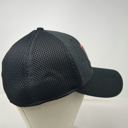 Nebraska Cornhuskers NCAA New Era Hat Black XL Mesh Back 39THIRTY Stretch Fit