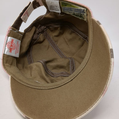 Paramount Outdoors Budweiser Army Cap Brown Pink Camo One Size Strapback Hat