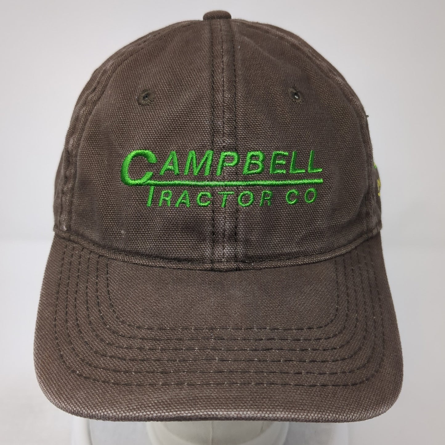 Campbell Tractor Co. Idaho Baseball Cap Brown One Size Adjustable John Deere