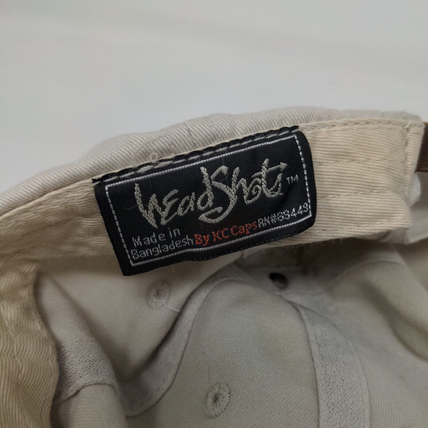 South Carolina Palmetto Tree Moon Slideback Hat Tan One Size Embroidered