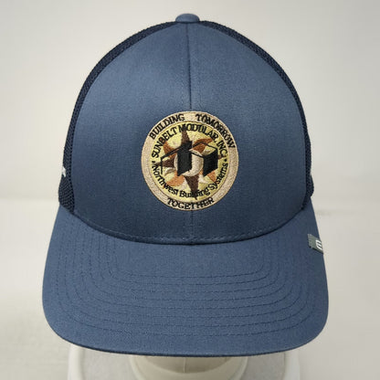 TravisMathew Trucker Hat Blue One Size Snapback Flexfit 110 Sunbelt Modular