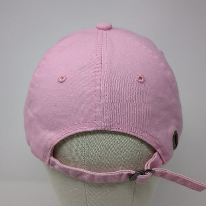 New York Est. 1625 Slideback Baseball Cap Pink One Size Adjustable by Elidan