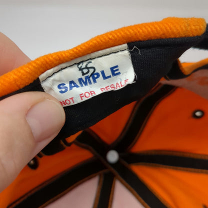 Hawk Baseball Cap Orange One Size Skateboarding Apparel Systems Logo Bird Hat