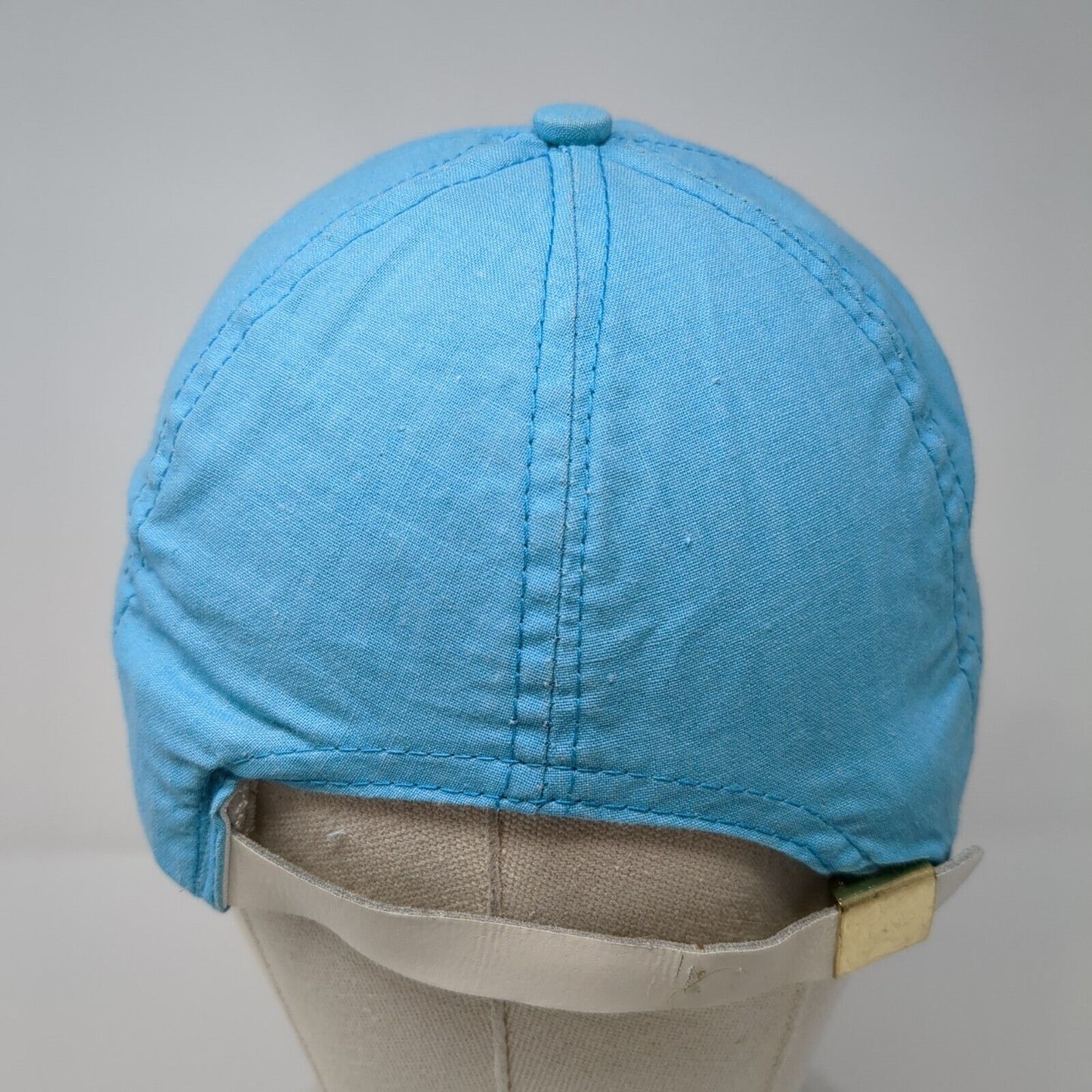 Zion National Park Slideback Hat Blue OSFA Adjustable Leather Strap