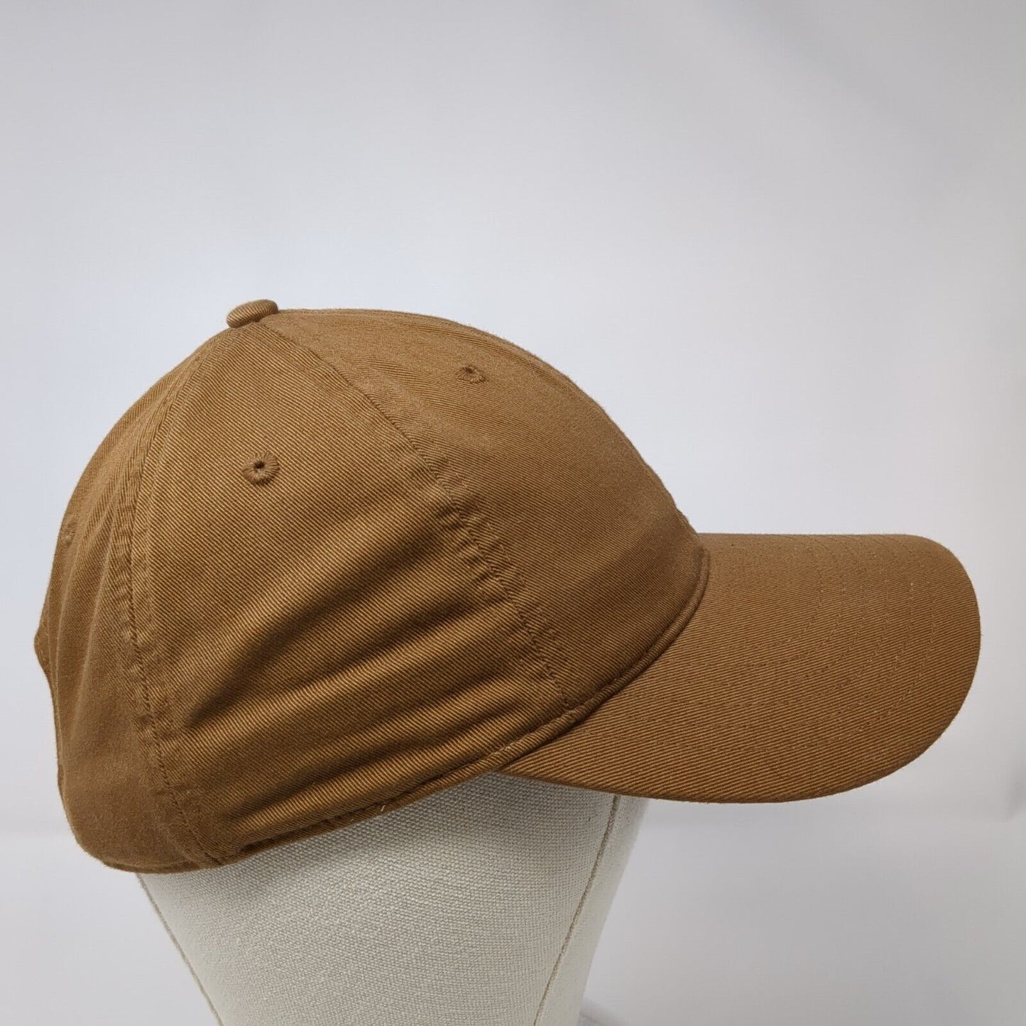 Econscious Slideback Hat Brown OSFA Adjustable Solid Blank 6 Panel