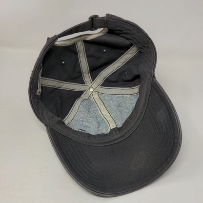 Penguin Slideback Hat Gray One Size Adjustable Embroidered 6 Panel Munsingwear