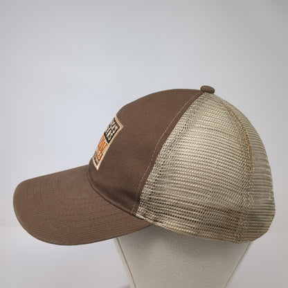 America's Farmers Grow Communities Monsanto Fund Trucker Hat Brown OS Mesh Back
