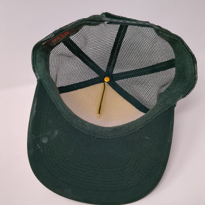 Keep Tahoe Blue Snapback Trucker Hat Green One Size Adjustable Mesh Back Rope