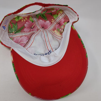 Cruise West Strapback Hat Multi One Size Adjustable Floral Hawaiian HG