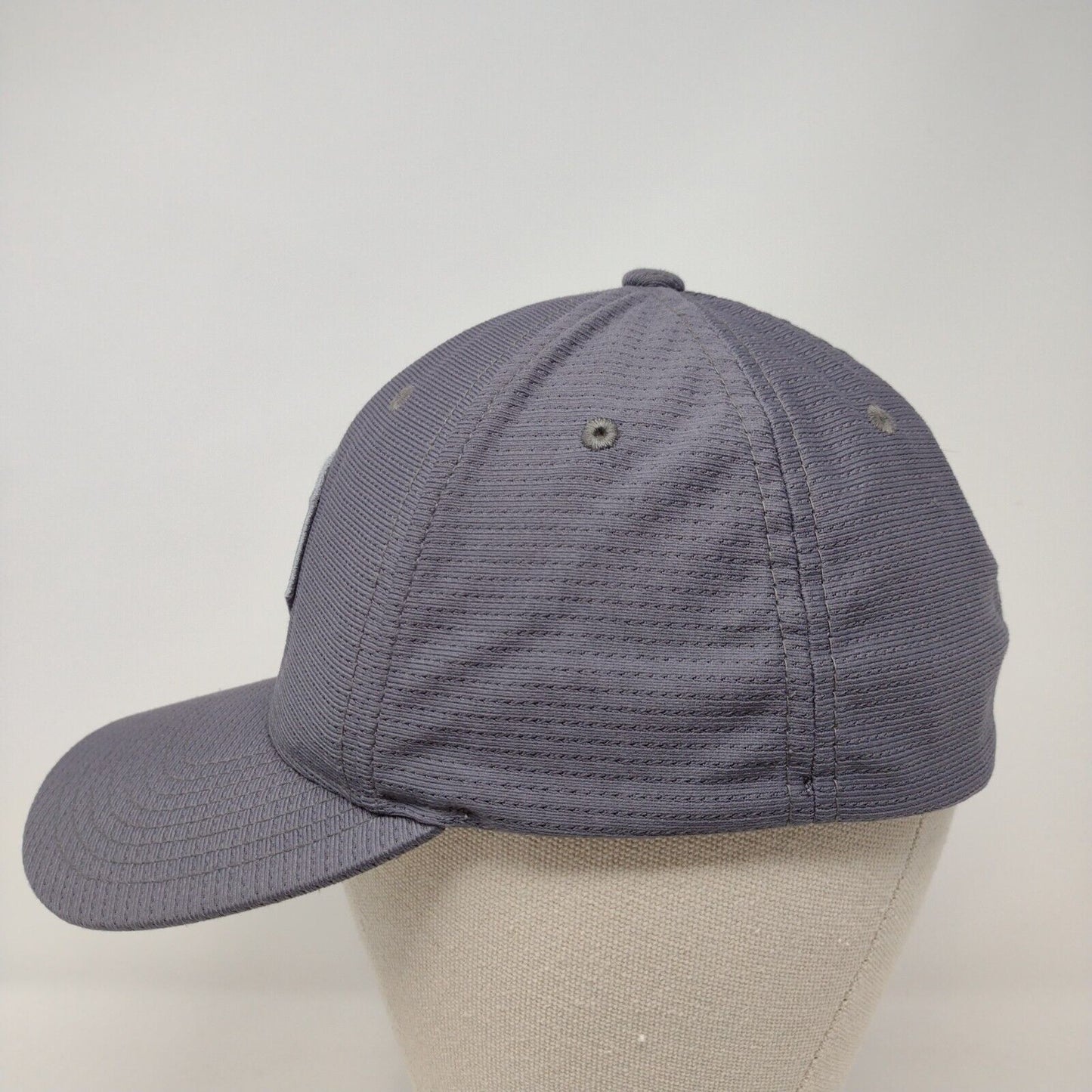 Warm Springs Boise Idaho Fitted Hat Gray S-M Flexfit Travis Mathew