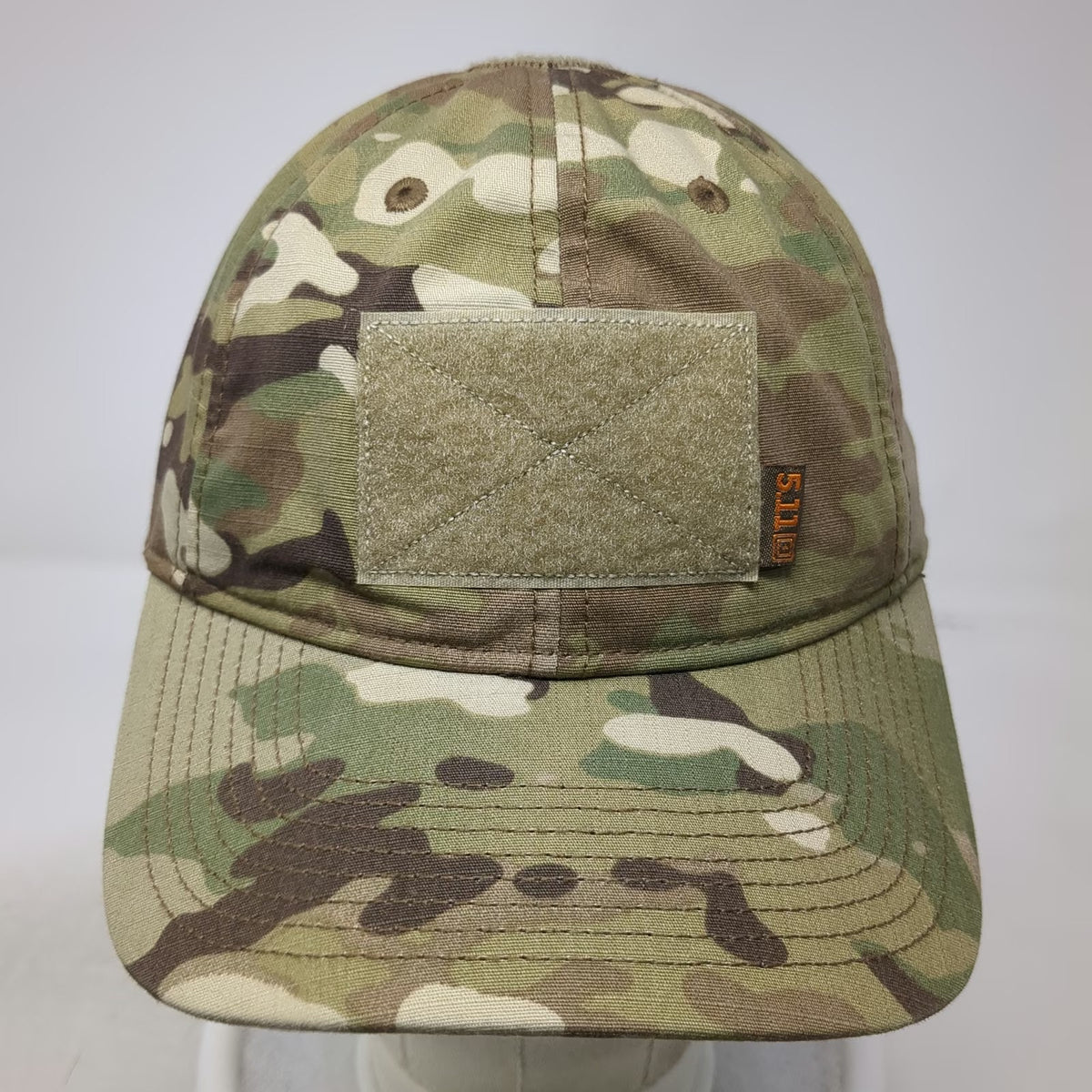 5.11 Tactical Baseball Cap Green One Size Multicam Front Loop Strapback hat