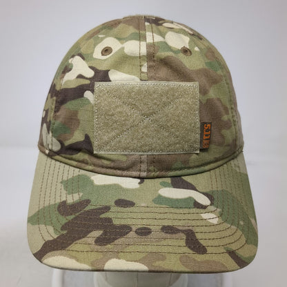 5.11 Tactical Baseball Cap Green One Size Multicam Front Loop Strapback hat