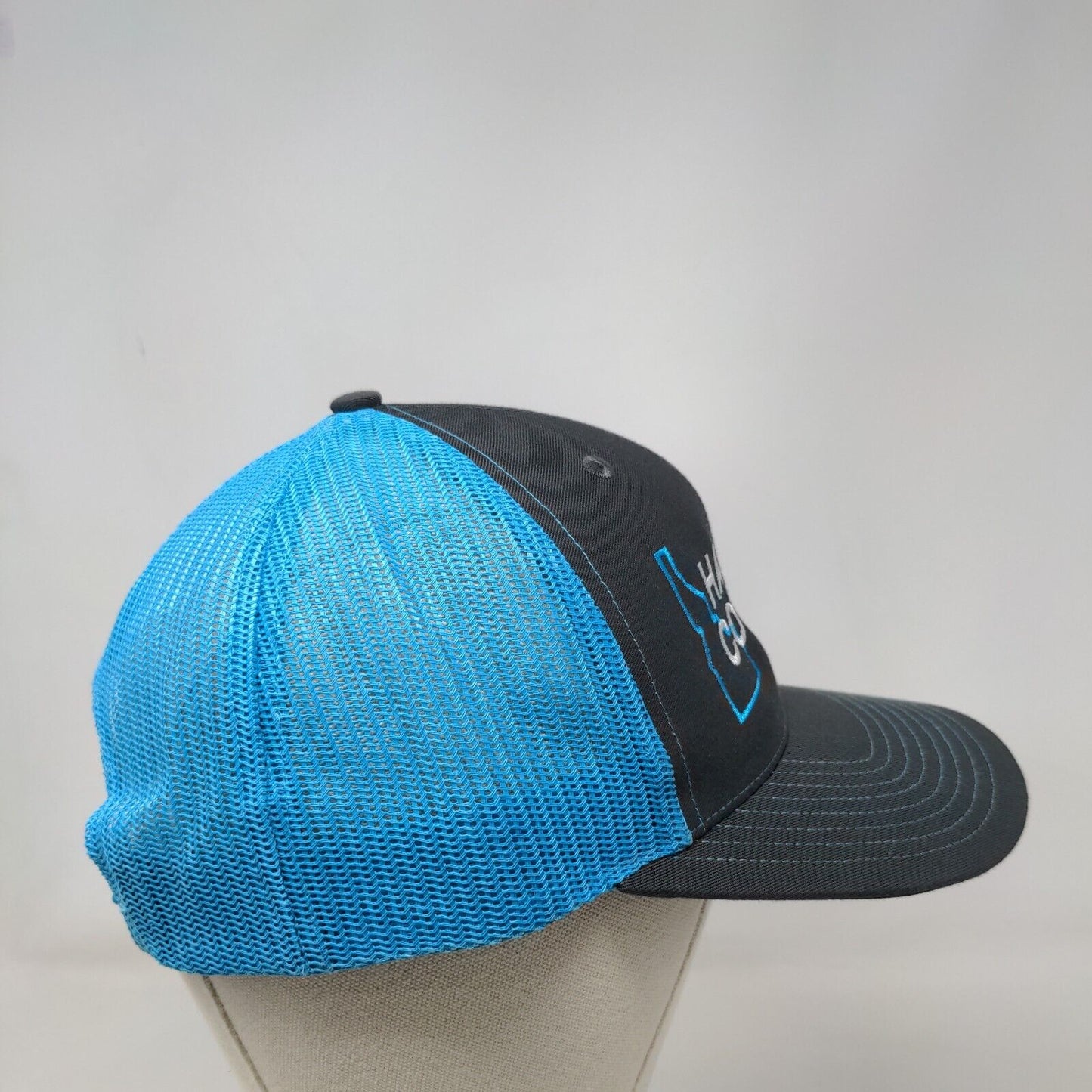 Hackney Concrete Snapback Trucker Hat Multicolor One Size Mesh Back