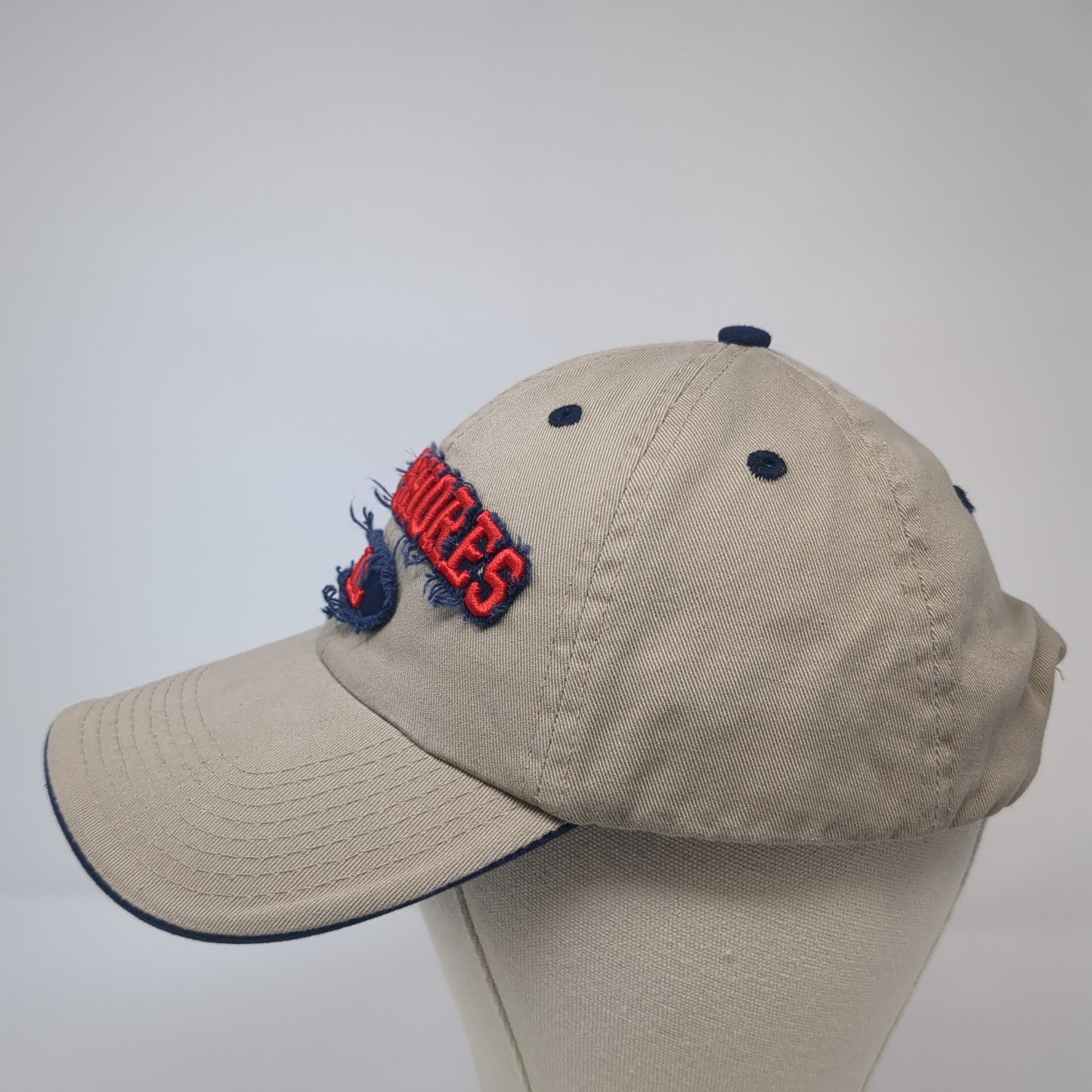 Gulf Shores AL Slideback Baseball Cap Brown OS Adjustable Embroidered JHats