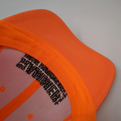 Orange Baseball Cap One Size Hammer & Co Home Improvement Logo Strapback Hat