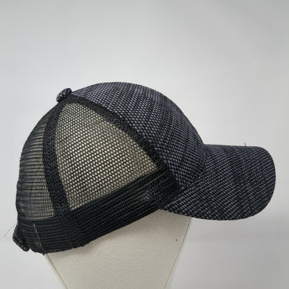 C.C Exclusives Strapback Mesh Back Trucker Hat Gray One Size 6 Panel