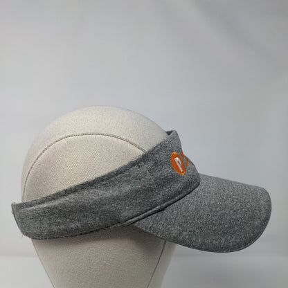 Peppershock Media Strapback Sun Visor Gray One Size Adjustable Sport-Tek