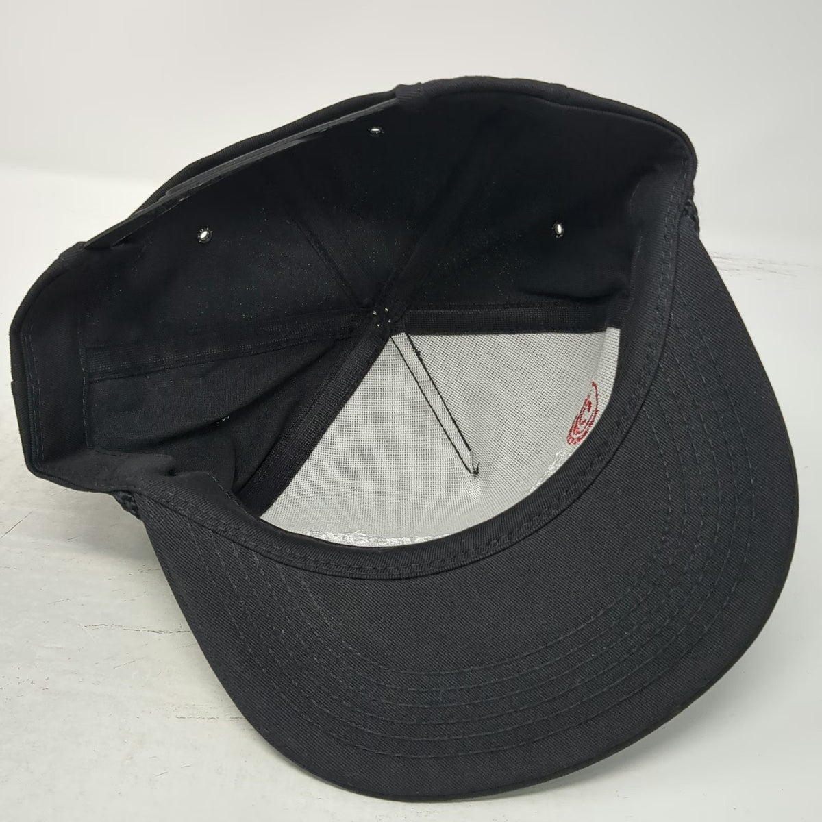 Legend Snapback Black One Size 5 Panel Rope Hat Boise Locomotive MotivePower