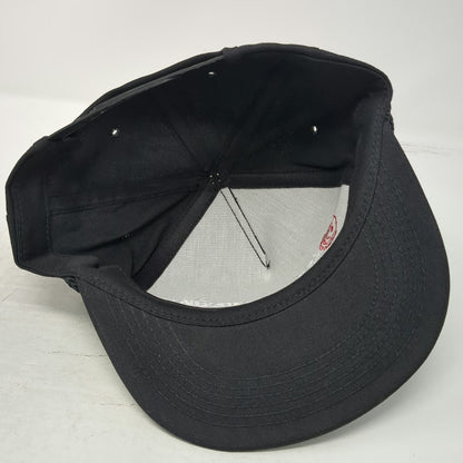 Legend Snapback Black One Size 5 Panel Rope Hat Boise Locomotive MotivePower