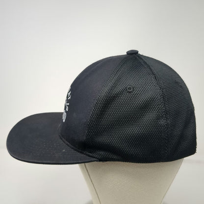 GOEX Trucker Hat Black OSFM How Great Is Our God Mountain Embroidered Snapback