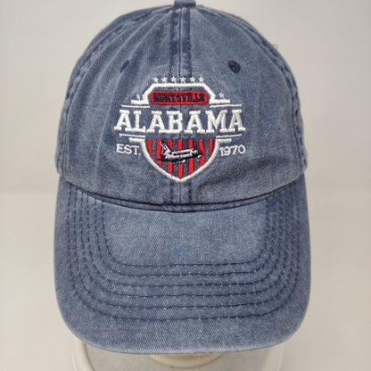 Alabama Huntsville Est. 1970 Slideback Hat Blue One Size Embroidered Ace USA