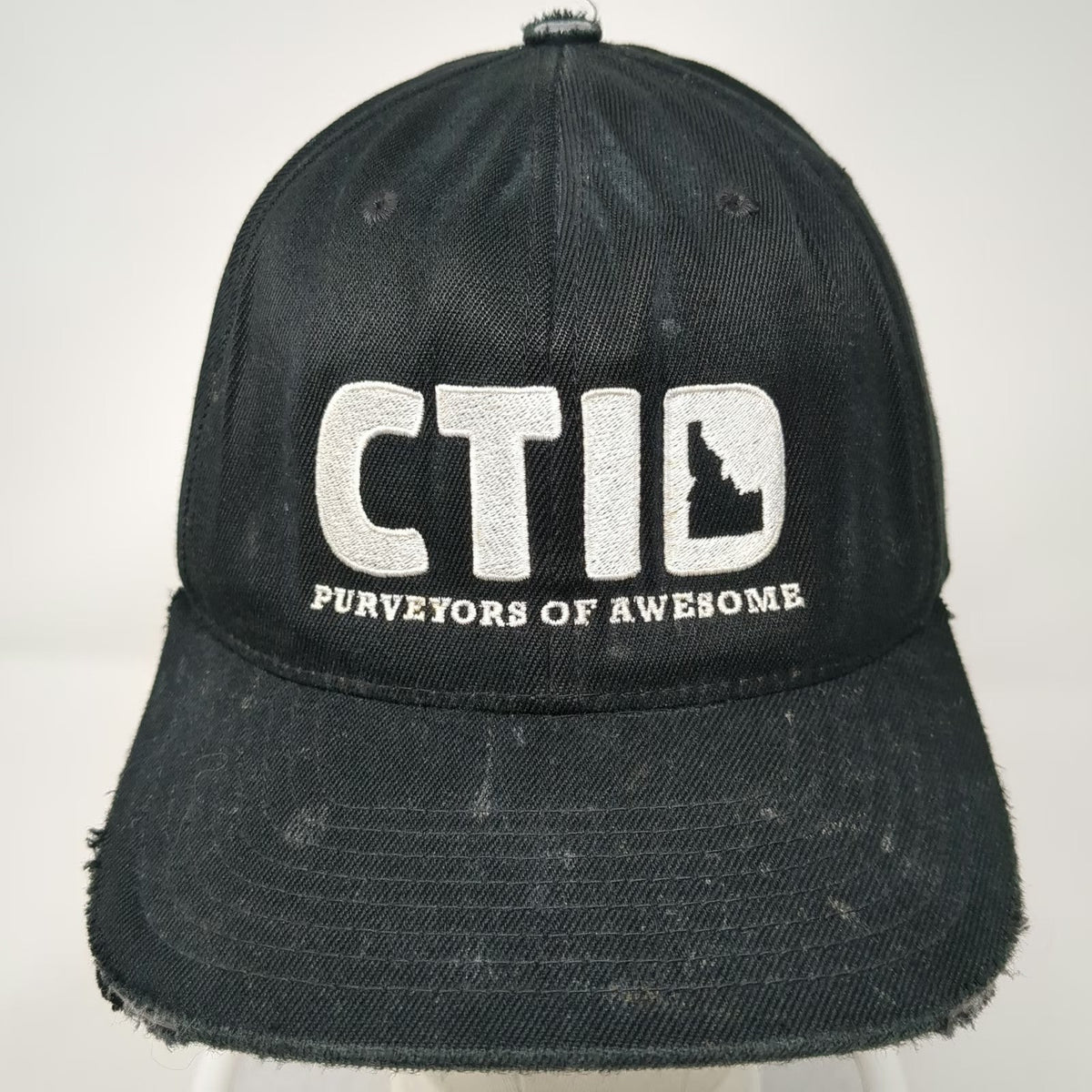 Yupoong Snapback Hat Black One Size CTID Purveyors Of Awesome Idaho State Logo