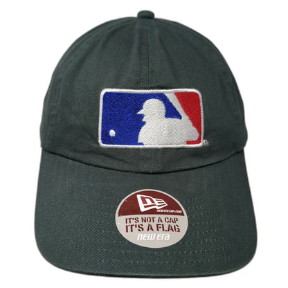 New Era Baseball Cap Green One Size MLB Slideback Low Profile 100% Cotton Hat