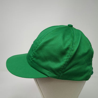 Girl Scouts Girls Snapback Green Hat USA Made Cotton Trefoil Logo Structured