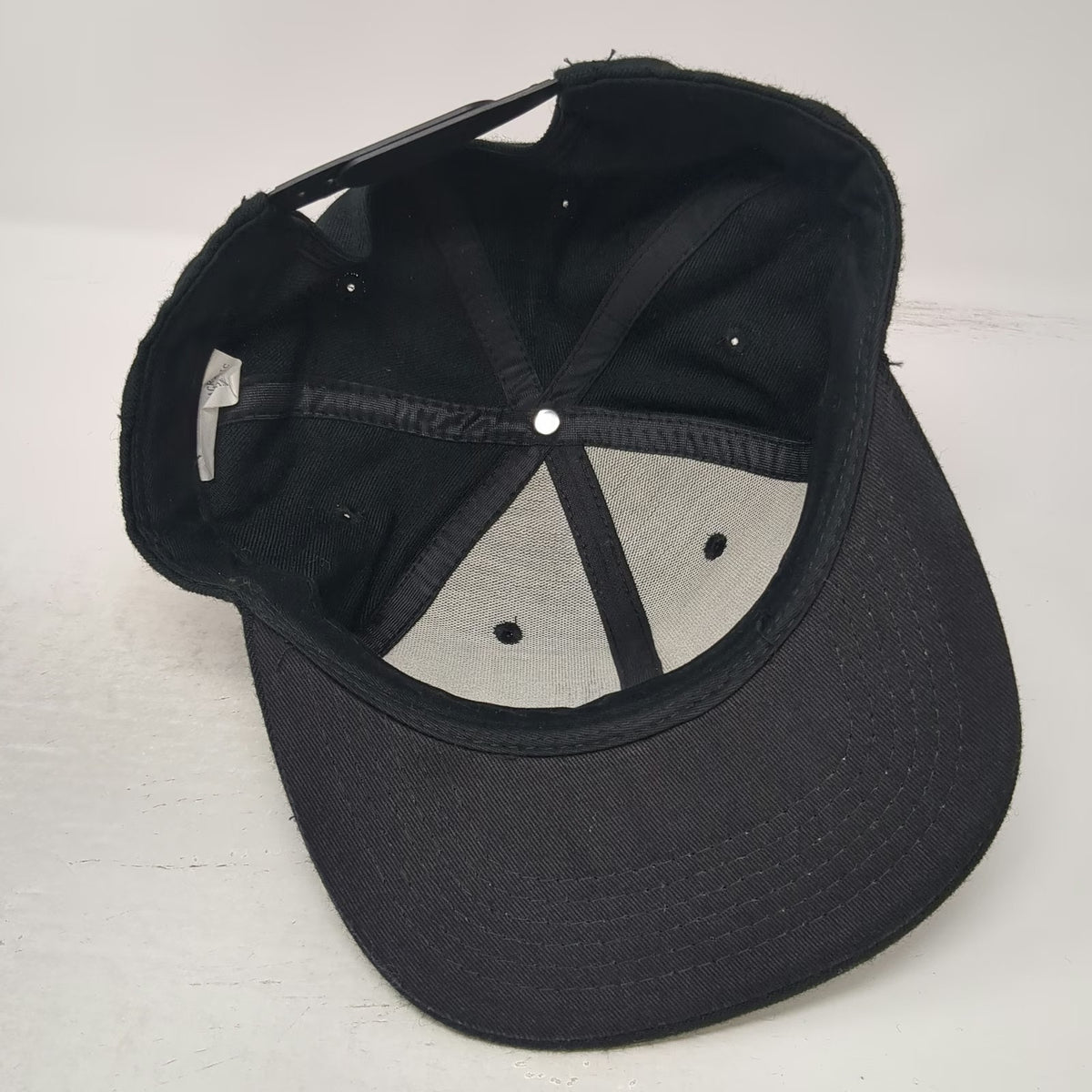 Nitro Circus Live Warning Graphic Snapback Black One Size Structured Logo Hat