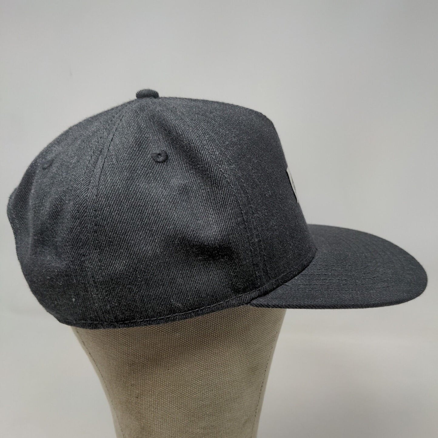 Otto Men's Snapback Hat Gray OSFM Embroidered Outcry Tour Logo Acrylic Wool