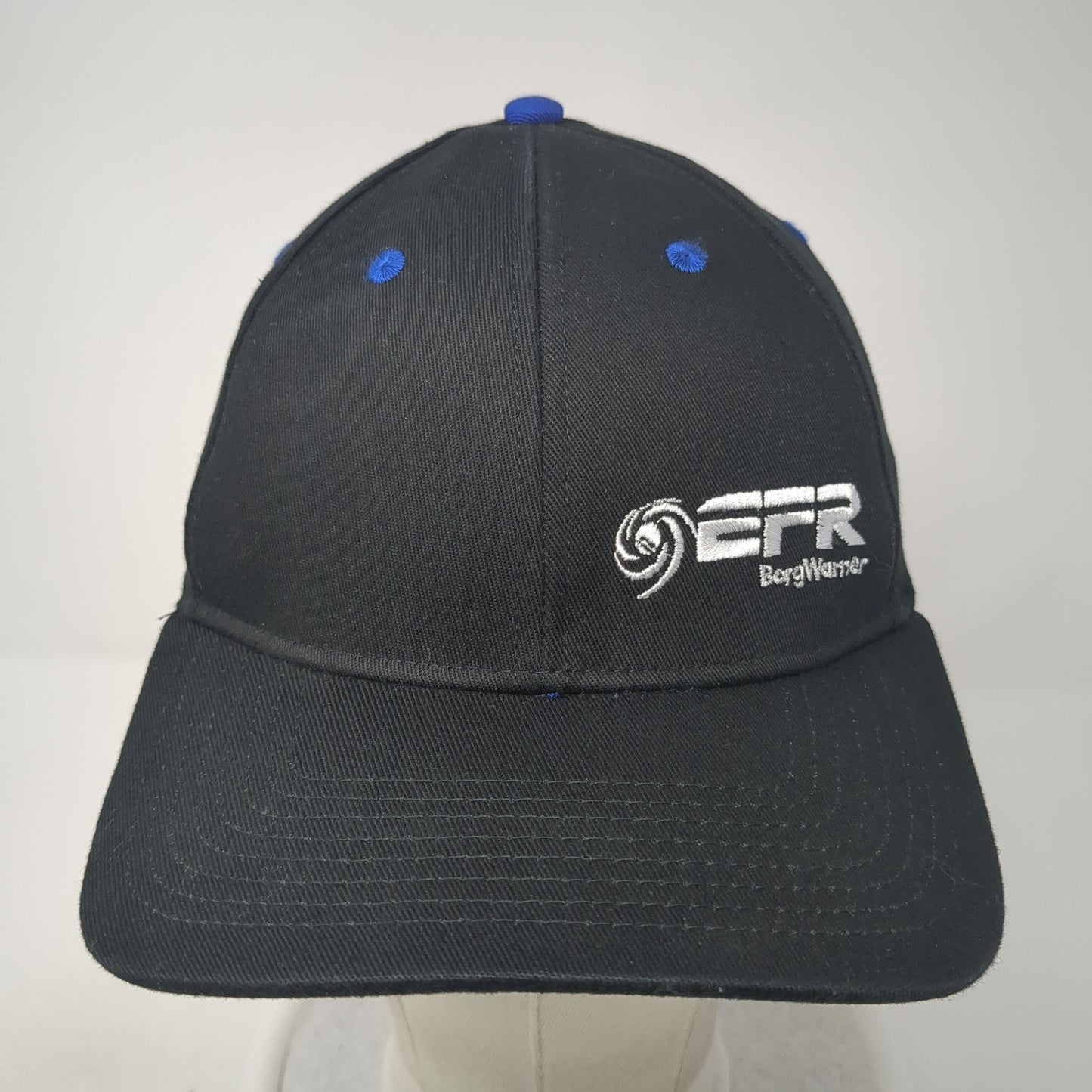 EFR BorgWarner Fitted Hat Black XL Embroidered Engineered For Racing