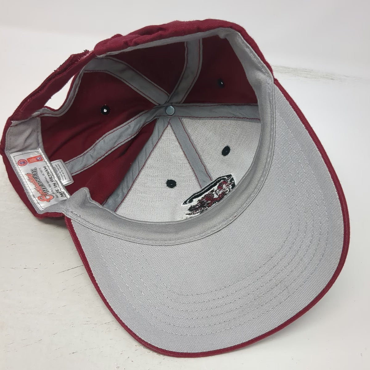 Captivating Headgear South Carolina Gamecocks NCAA Hat Red One Size Strapback