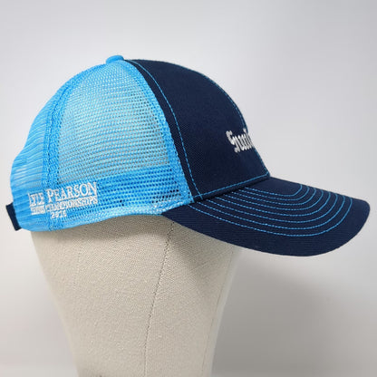Infinity Global Baseball Cap Blue OS Mesh Back Strapback Sun Valley Hat Regional