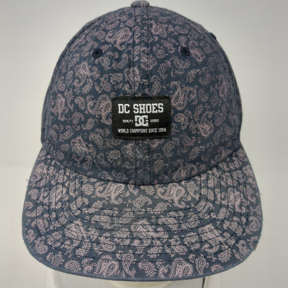 DC Shoes Patch Snapback Hat Multicolor One Size Adjustable Paisley