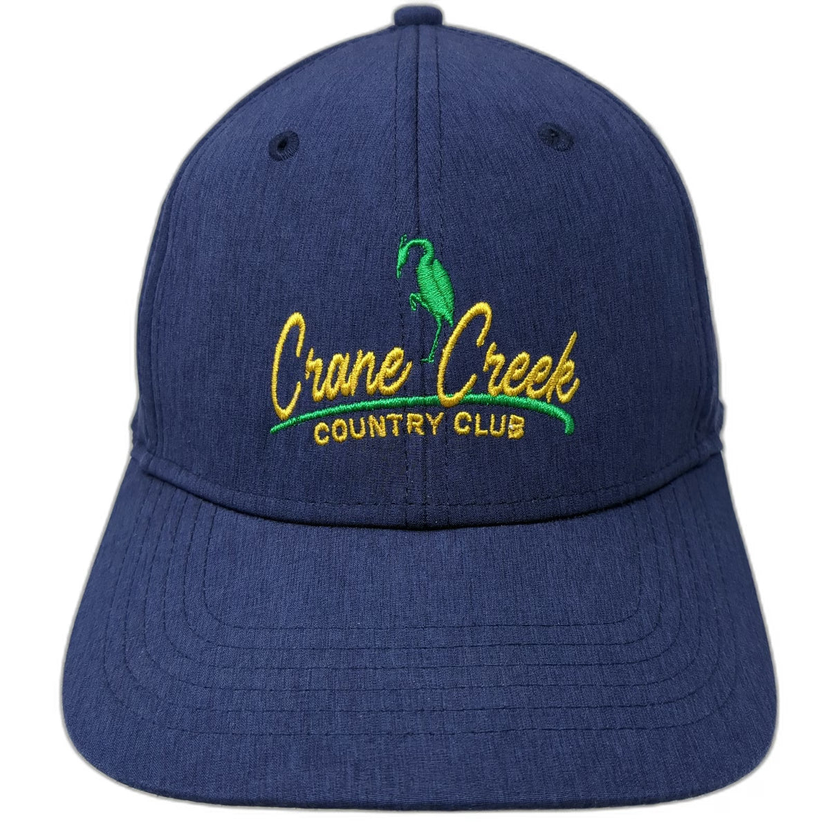 Legendary Snapback Blue Hat One Size Crane Creek Country Club Golf Performance