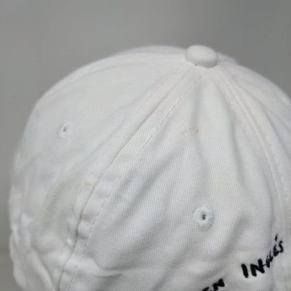 Ja Ja En Ingles Ha Ha Slideback Hat White One Size Port & Company