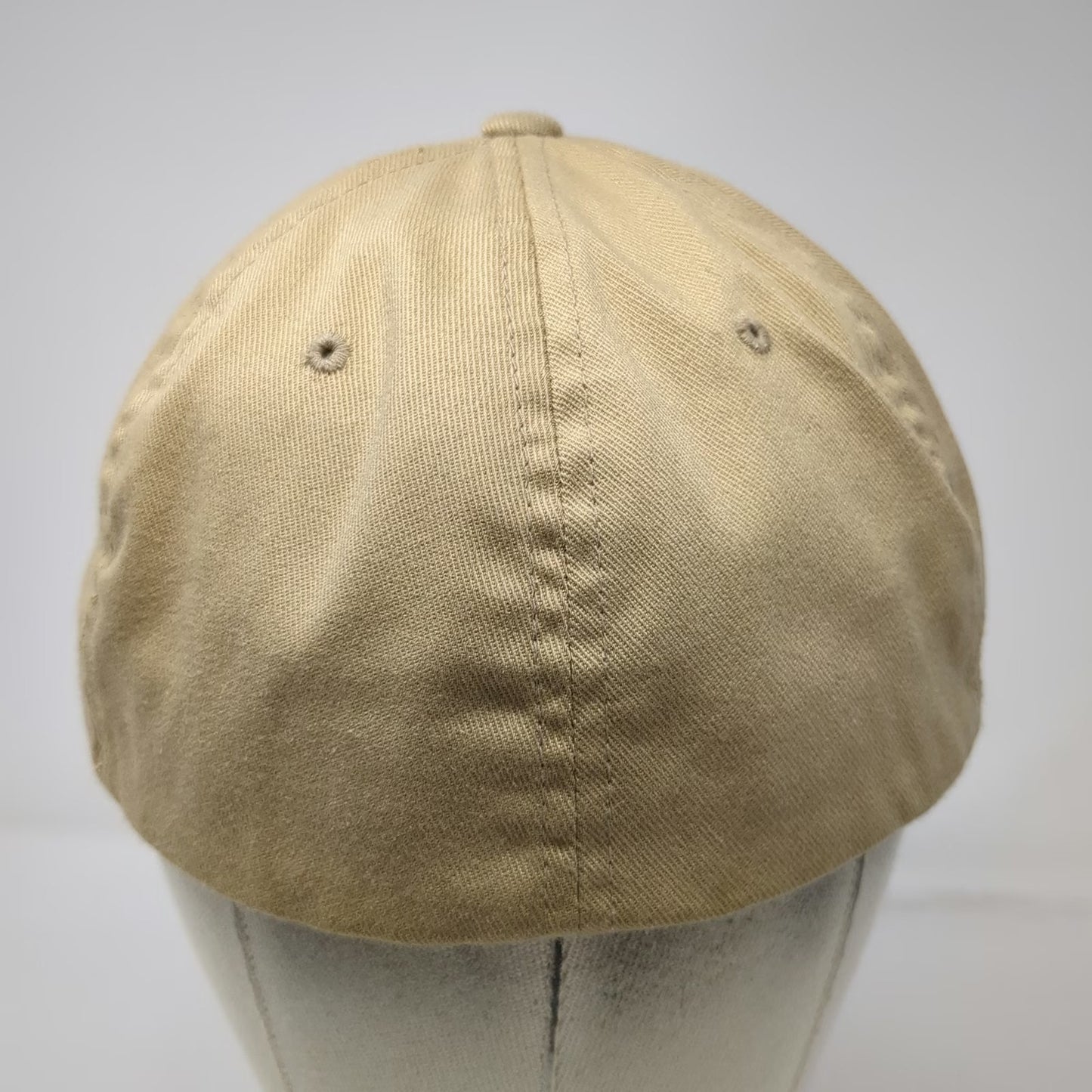 Flexfit Baseball Cap Beige XL NAVSUP Naval Supply Systems Command Fitted hat