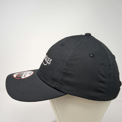 Imperial Baseball Cap Black One Size Lake of Isles Golf UPF 50+ Performance Hat