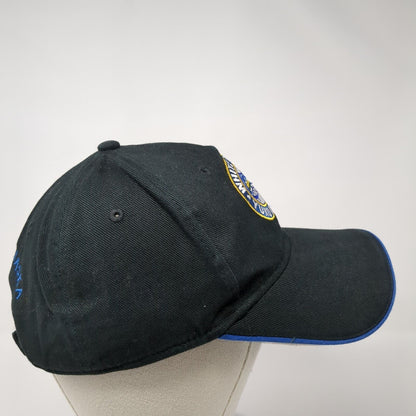 White Pass & Yukon Route 2018 Skagway Alaska Strapback Hat Black OS Adjustable