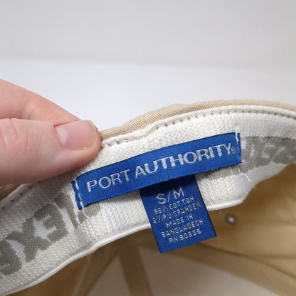 HD River Excursions Fitted Hat Tan S/M Solid Flexfit Port Authority