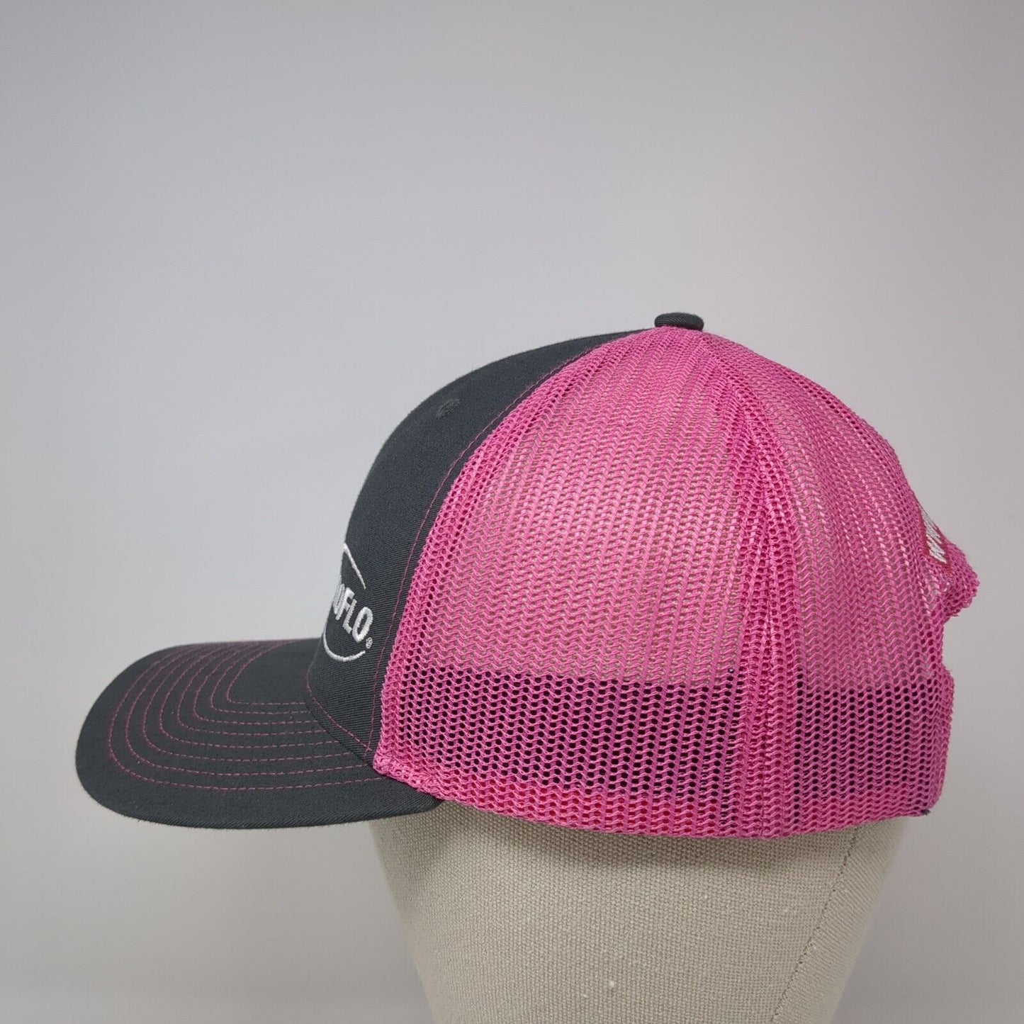 PROFLO Snapback Mesh Back Trucker Hat Multicolor One Size Richardson