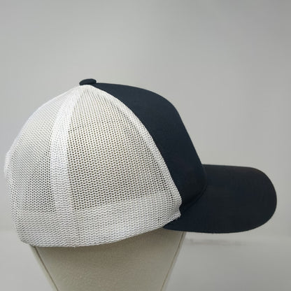 Pacific Headwear Trucker Hat Blue One Size Montana Idaho Wyoming Lacrosse Mesh