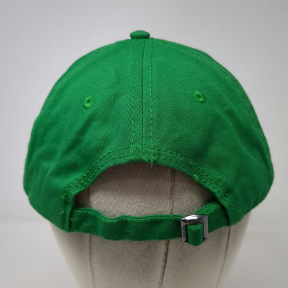 DALIX Baseball Cap Green One Size Embroidered Four Leaf Clover Cotton Strap Hat