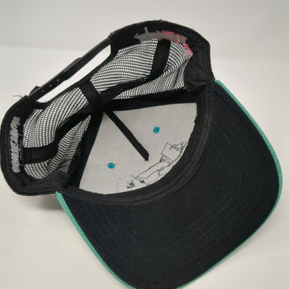 ICA Idaho Cowboys Assn Inc Snapback Trucker Hat Green OS Adjustable Mesh Back