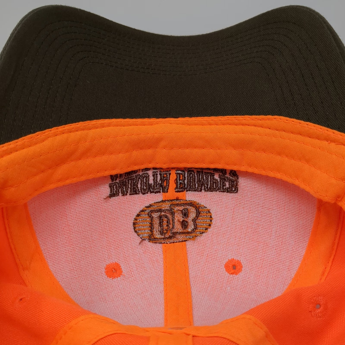 Cap America Baseball Cap Orange One Size Dakota Bumper Body Supply Brown Hat