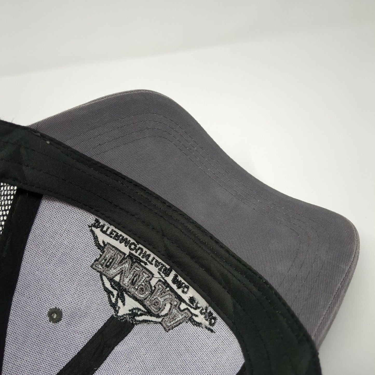 IMPRA Intermountain Pro Rodeo Contestant Snapback Trucker Hat Gray OS Mesh Back