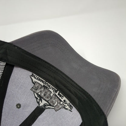 IMPRA Intermountain Pro Rodeo Contestant Snapback Trucker Hat Gray OS Mesh Back