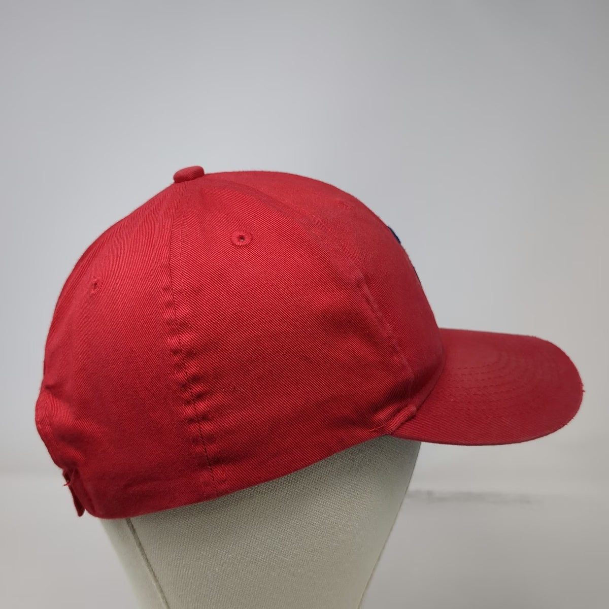 OC Sports Los Angeles Angels MLB Baseball Cap Red One Size Strapback Hat Logo